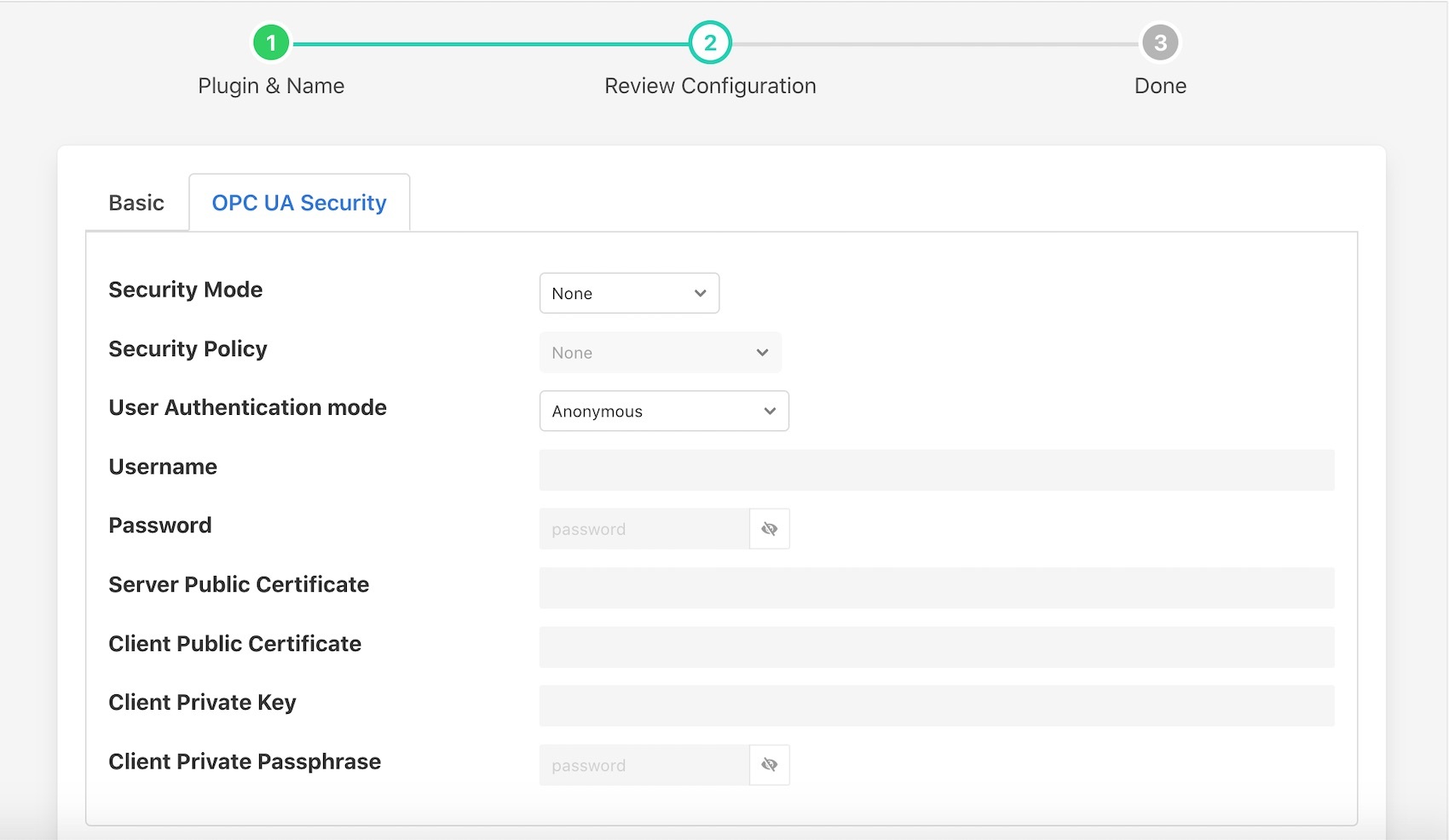 opcuaclient_security